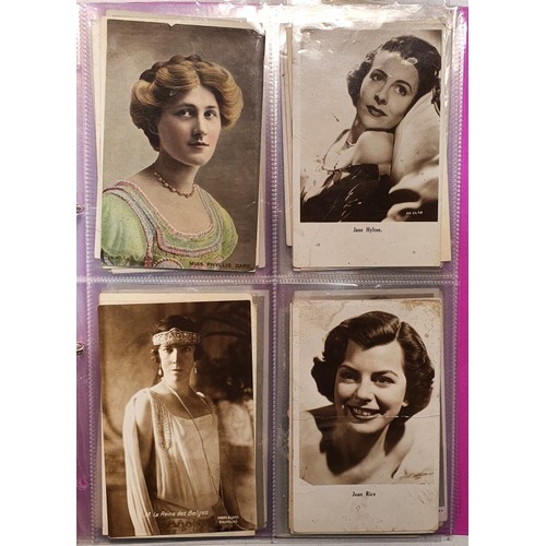42 - Postcards: Collection of Vintage coloured Childrens Postcards (c400) Plus a collection of Postcards ... 