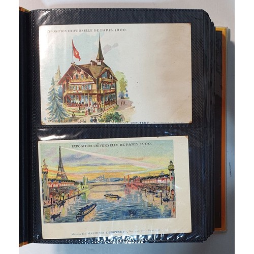 43 - Postcards- Exhibitions, Paris 1900, Earls Court 1903, London 1908, Japan-British Exhibation 1910, Br... 