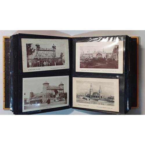 43 - Postcards- Exhibitions, Paris 1900, Earls Court 1903, London 1908, Japan-British Exhibation 1910, Br... 