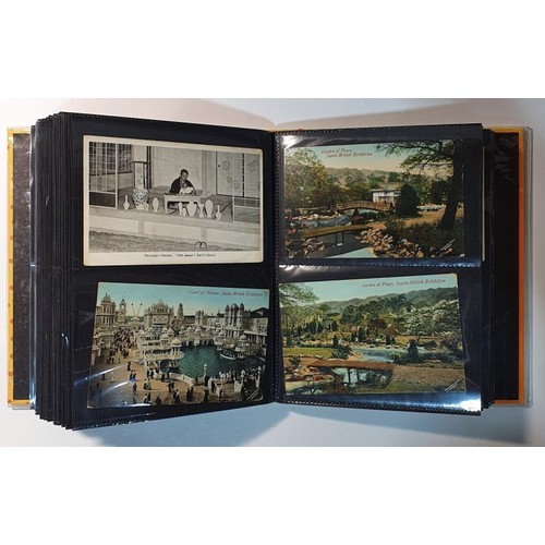 43 - Postcards- Exhibitions, Paris 1900, Earls Court 1903, London 1908, Japan-British Exhibation 1910, Br... 