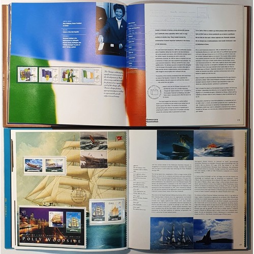47 - The Irish Stamp book 1999 complete prestige collection. Limited edition in dj. Includes Gaelic Footb... 