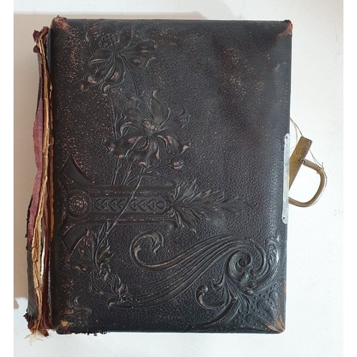54 - Photo album c 1900. Containing c 38 photographs. Possibly of the family of Govett's . Pages loose, b... 