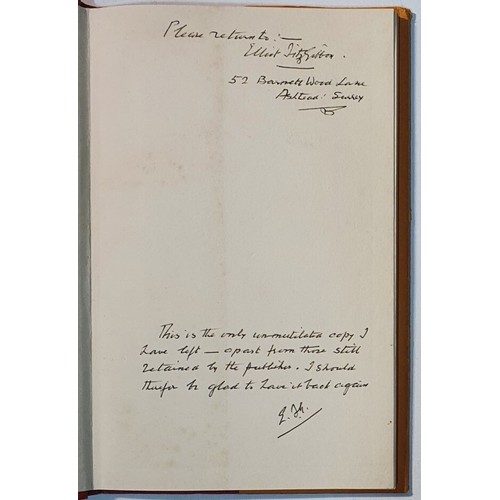 56 - [author&rsquo;s copy] Earl of Clare: mainspring of the union. Elliot Fitzgibbon. Research Publishing... 