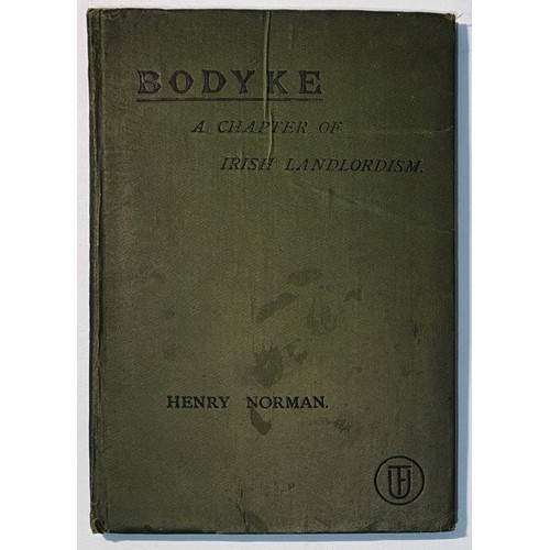57 - Bodyke. A Chapter in Irish Landlordism. Henry Norman. T. Fisher Unwin 1887. Evocative illustrations.... 