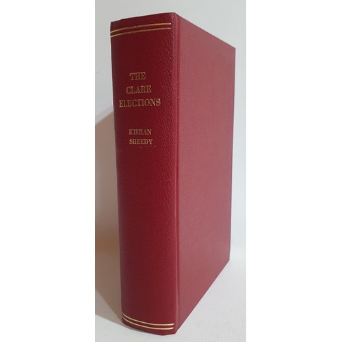 1 - The Clare Elections by Kieran Sheedy. Bauroe Publications. 1993. Almost 900 pages in an exhaustive s... 