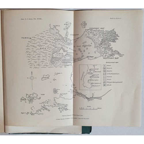 2 - Clare Island Survey- Marine Ecology 1915. 3 illustrated copies