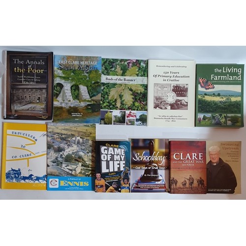 3 - Clare interest. Annals of the Poor. Scariff Workhouse Union 1839-1851 by Madden; Clare and the Great... 
