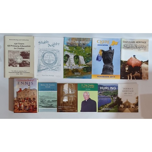 4 - Clare interest. Corporation Book of Ennis by O’Dalaigh. major study in dj; Life In West Clare 1834-1... 