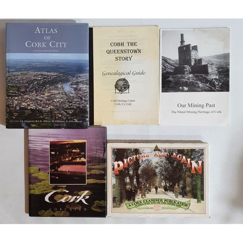 8 - Atlas of Cork City edited Crowley et als. Large format, profusely illustrated; Cork. Corcaigh. 1997;... 