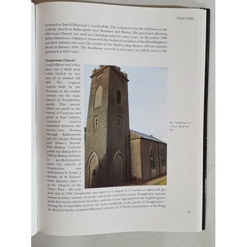 12 - Dedication from author. Ballinspittle and De Courcey Country by Derry O&rsquo;Donovan. Bray. 2002. S... 