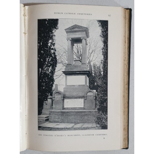 18 - History of the Dublin Catholic Cemeteries by William J Fitzpatrick, Dublin 1900, green gilt cloth