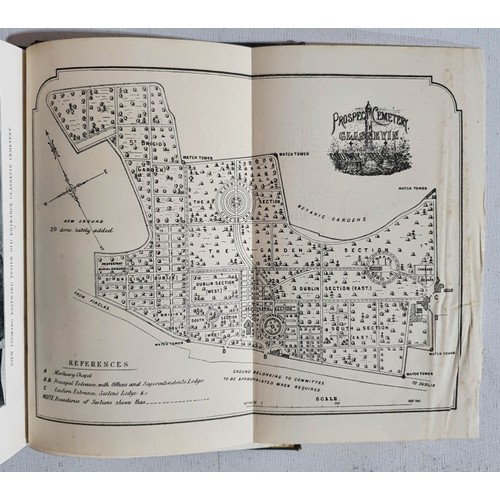 25 - Dublin: History of the Dublin Catholic Cemeteries, 1900 with folding map; Blooming Dublin- Choice, C... 