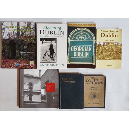 25 - Dublin: History of the Dublin Catholic Cemeteries, 1900 with folding map; Blooming Dublin- Choice, C... 
