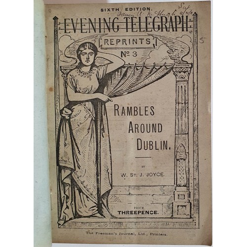 26 - Dublin Telegraph Reprints. 1887/1890. Complete set of 9 journals published in one volume. Articles b... 