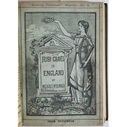 26 - Dublin Telegraph Reprints. 1887/1890. Complete set of 9 journals published in one volume. Articles b... 