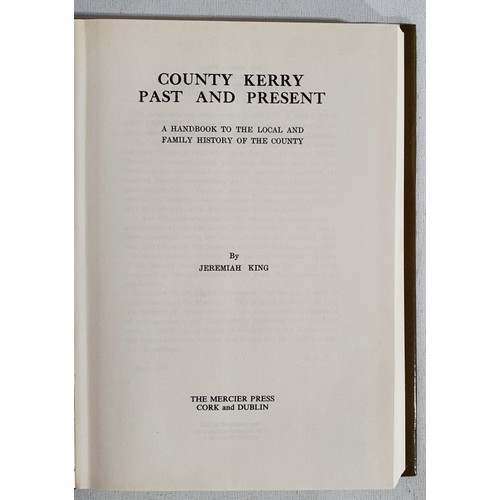 38 - County Kerry Past and Present. A Handbook to the Local and Family History of the County by Jeremiah ... 