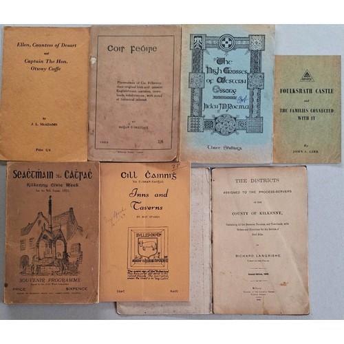 44 - Kilkenny Interest: A bundle of seven long out of print booklets and pamphlets &ndash; The Districts ... 