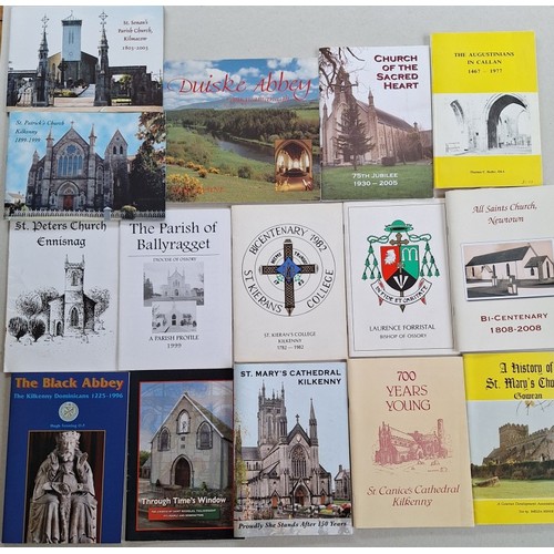 48 - Kilkenny Interest: A bundle of 15+ booklets and pamphlets on various churches in Co. Kilkenny. Among... 