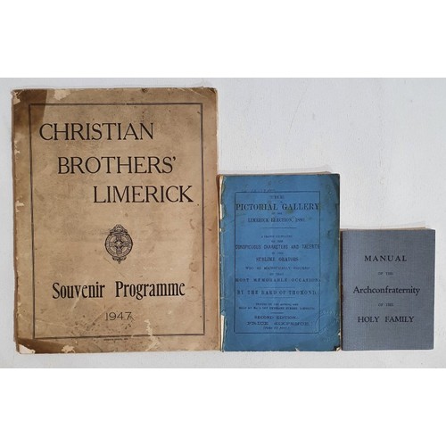 57 - Limerick rarities. Manual of Archconfraternity of the Holy Family [Limerick&rsquo;s famous instituti... 