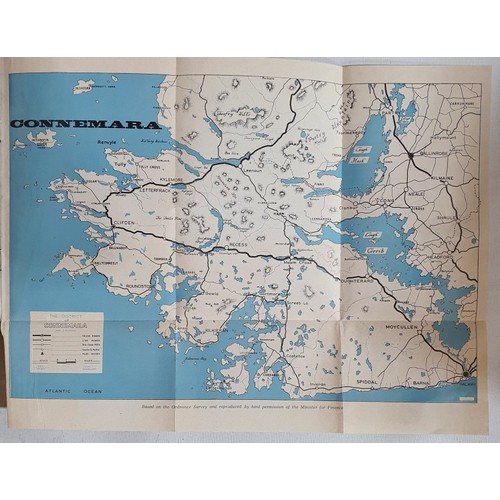 32 - Galway: This is Connemara - Official Guide 1963-63 with coloured folding map; A Town Tormented by th... 