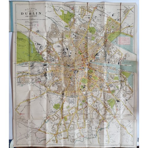 12 - Bacon's Large Scale Plan Of Dublin. 
