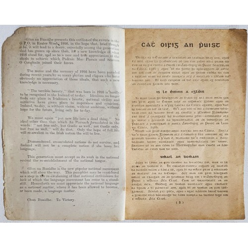 52 - Gl&uacute;n na Buaidhe. Five Glorious Days in the G. P. O. 1916. Cath Oifig an Phuist Annraoi O&rsqu... 