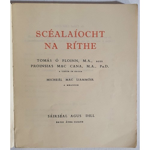 60 - Illustrated by Michael Mac Liammoir. Sc&eacute;ala&iacute;ocht na R&iacute;the. &Oacute; Floinn agus... 