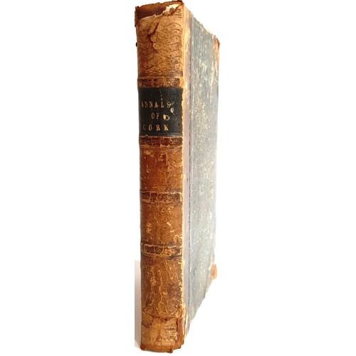 20 - F.H. Tuckey. The County and City of Cork Remembrancer. 1837. 1st. With 2 maps. Contemporary half cal... 