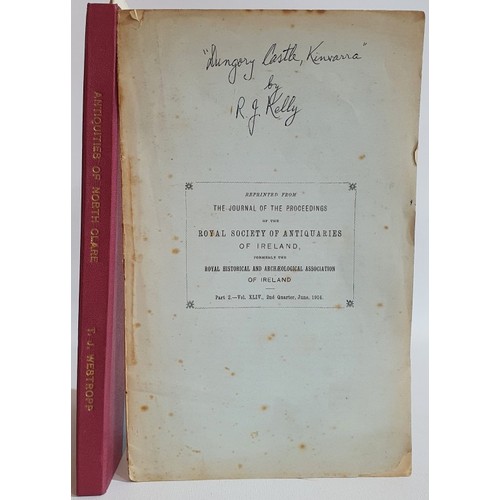 10 - The Antiquities of the Northern Portion of the Co Clare written by T Johnson Westropp, 1900; The Roy... 