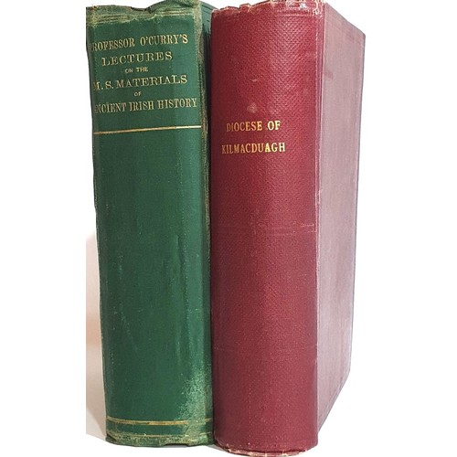 48 - Lectures on the Manuscript Materials of Ancient Irish History by Eugene O'Curry, Dublin 1878 SIGNED ... 
