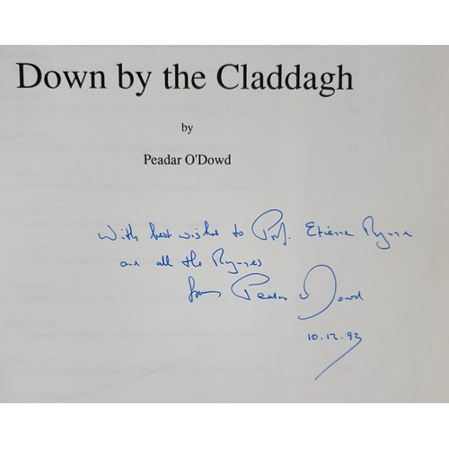 50 - Galway Interest: The Annals of the Galway Harbour Commissioners 1830-1997 by Kieran Woodman SIGNED, ... 