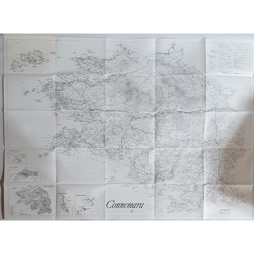 53 - Tim Robinson. Connemara – Part 1: Introduction and Gazetteer and Part 2: A One-Inch Map. With the in... 