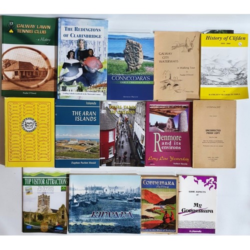 54 - Galway Interest: Galway Lawn Tennis Club by Peadar O'Dowd SIGNED, 2005; Connemara Calling- Guide to ... 