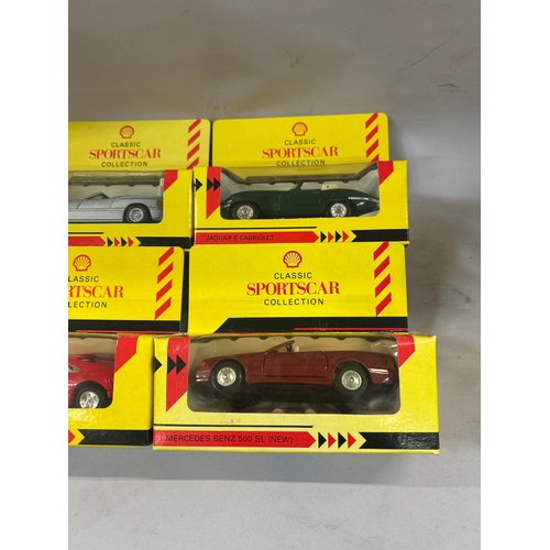 Shell Sportscar Collection - Model Cars x4 by Shell - Mercedes Benz 500 ...