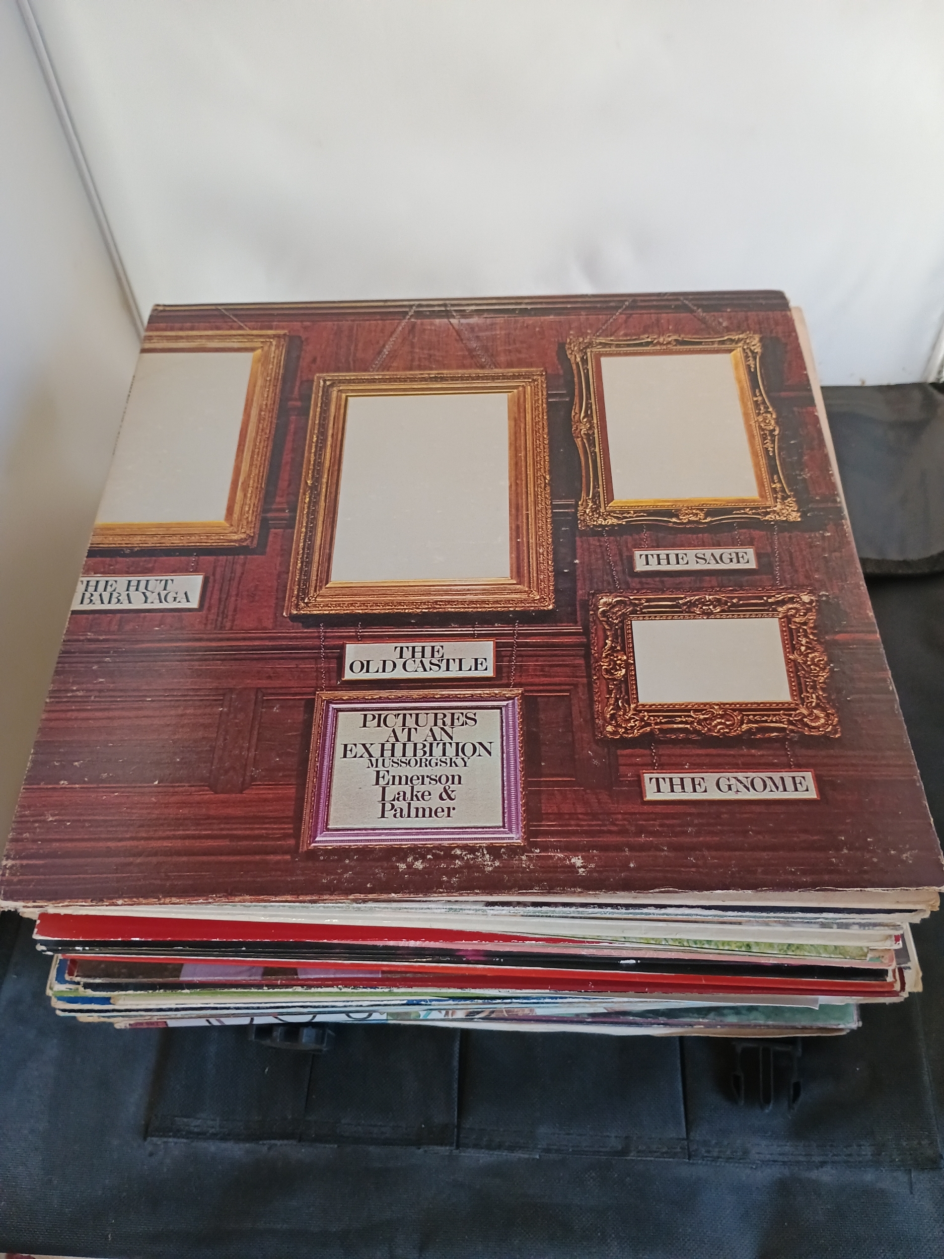 Vinyl record LPs album collection