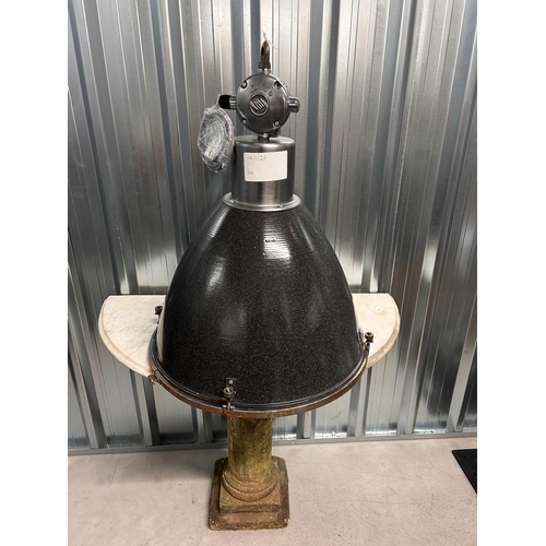 2 - 1 Czech Sawmill Pendant Light with original vintage enamel - Industrial Lamps - retail price E400+ A... 