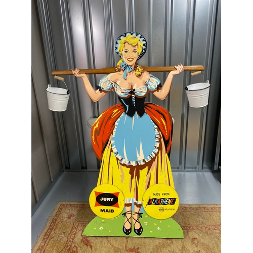 55 - Advertising display figure 'Jury Maid'