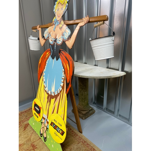 55 - Advertising display figure 'Jury Maid'