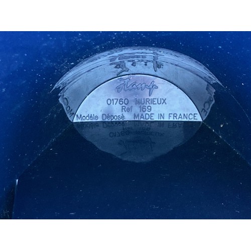 27 - C20th furniture, a blue plastic stool, by French maker Nurieux

This lot is available for in house s... 