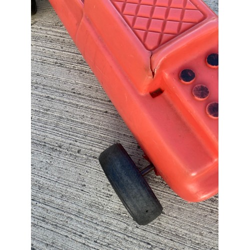 30 - Motor racing toy, ride on childs racing car from the 1970’s

This lot is available for in house ship... 