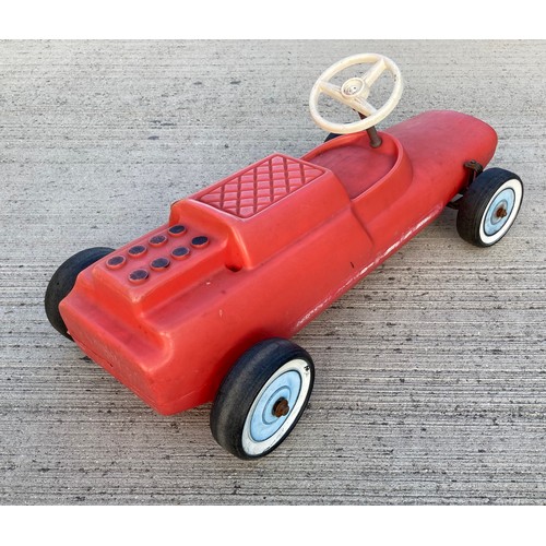 30 - Motor racing toy, ride on childs racing car from the 1970’s

This lot is available for in house ship... 