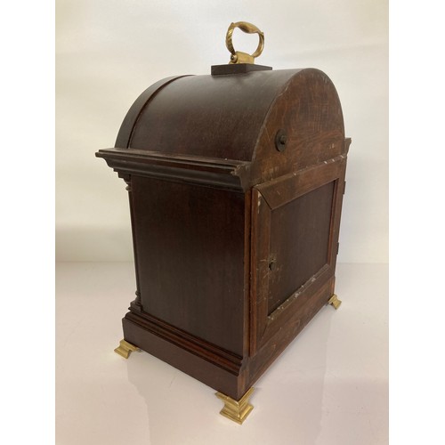 43 - Mahogany cased mantle clock with Jurghans movement 15 inches high

Collection only, within 10 days o... 