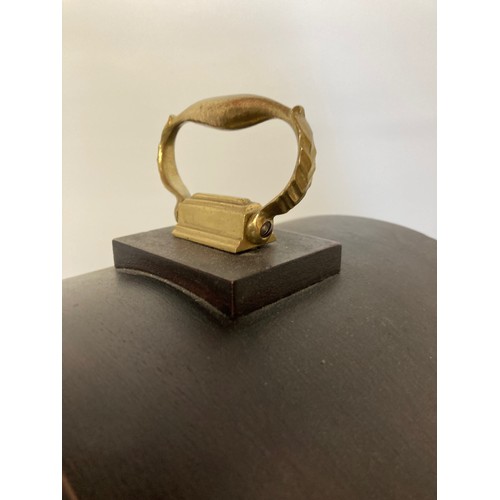 43 - Mahogany cased mantle clock with Jurghans movement 15 inches high

Collection only, within 10 days o... 