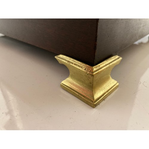 43 - Mahogany cased mantle clock with Jurghans movement 15 inches high

Collection only, within 10 days o... 