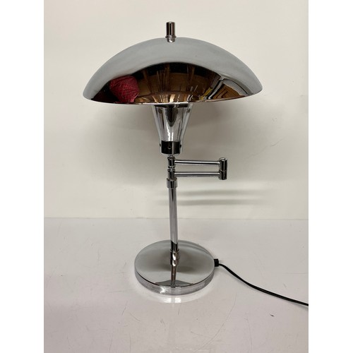 23 - Mid century design lighting, metamorphic chrome plated table lamp 46 cm high

This lot is available ... 