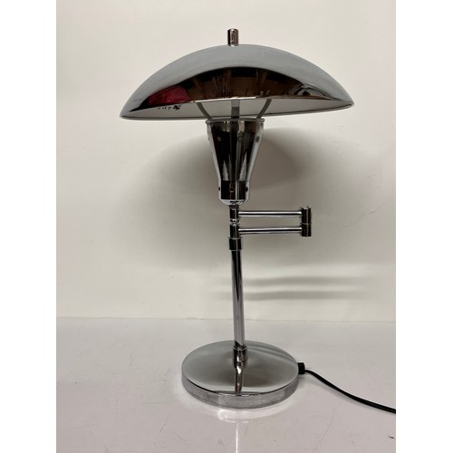 23 - Mid century design lighting, metamorphic chrome plated table lamp 46 cm high

This lot is available ... 