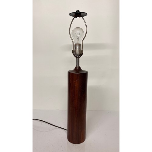 31 - Mid century Scandinavian design, turned teak lamp base 10cm in diameter

This lot is available for i... 