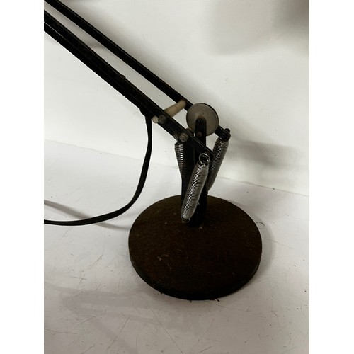 39 - Angle poise lamp with a black enamelled finish.

This lot is available for in-house shipping