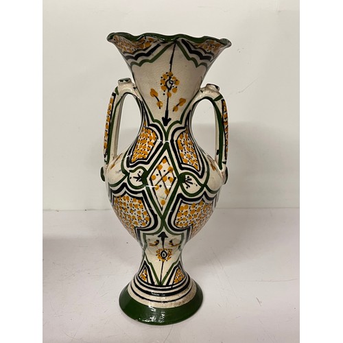 379 - Early C20th Art Nouveau design art pottery vase, signed to the base. 23 cm high

This lot is availab... 