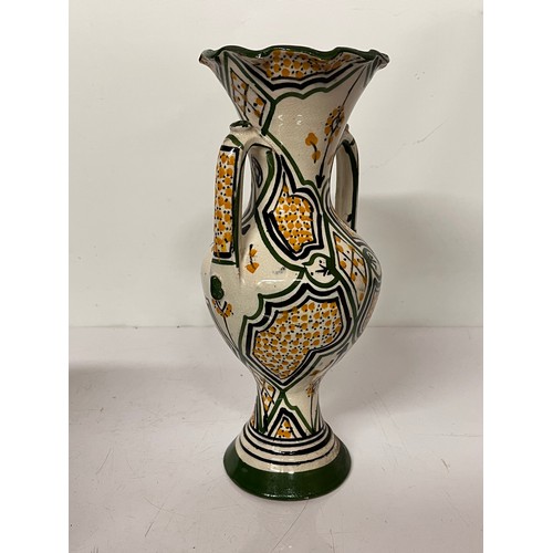 379 - Early C20th Art Nouveau design art pottery vase, signed to the base. 23 cm high

This lot is availab... 